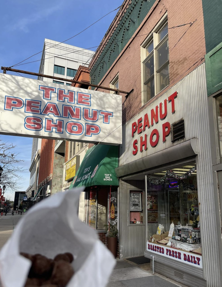 The Peanut Shop in downtown Lansing